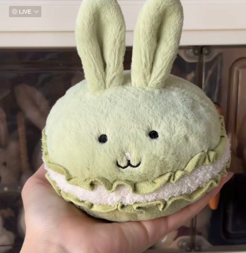 Jellycat Dainty Dessert Bunny Macaron