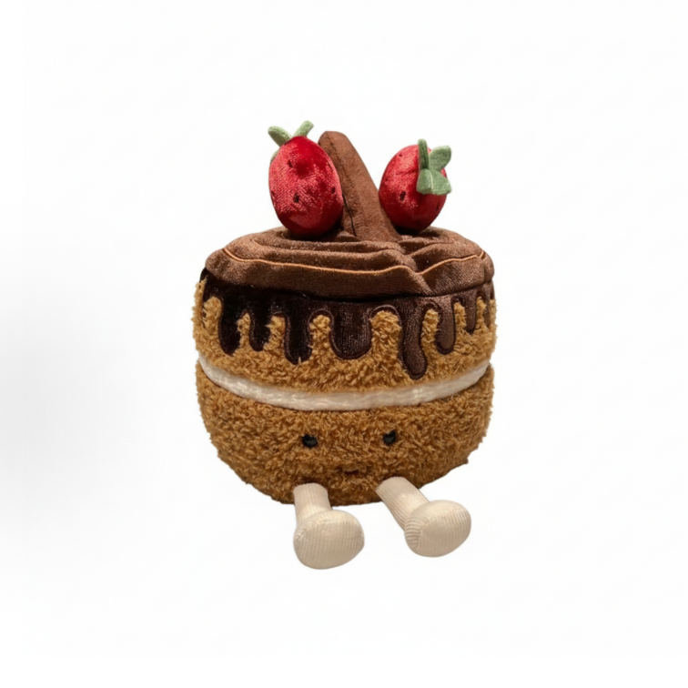 Plush Glacy Chocholate Cake Harrods Exclusive