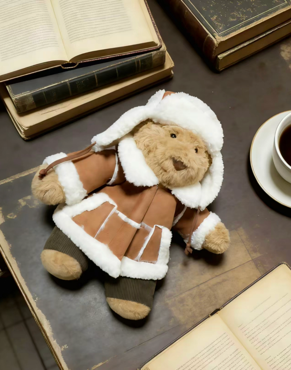 Jellycat Los Angeles Ski Club Limited Edition Bartholomew Bear Alpine Outfit