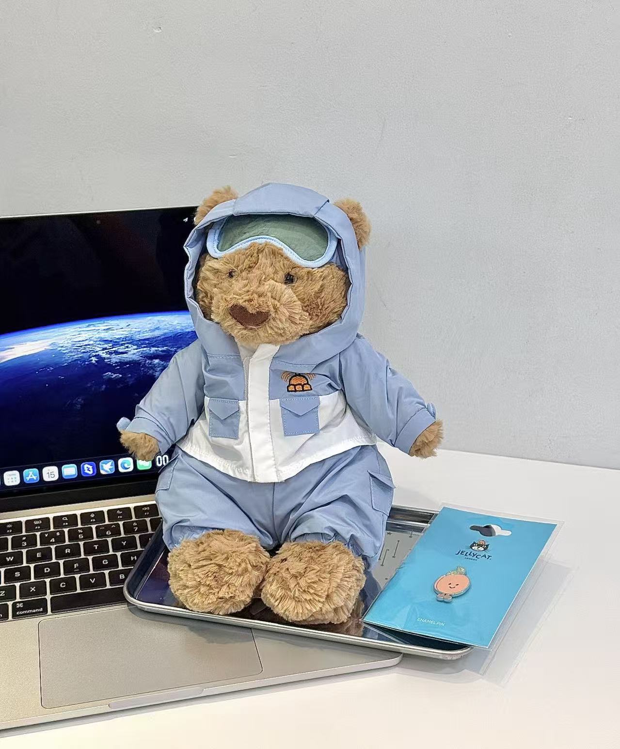 Jellycat Bartholomew Bear Ski Suit