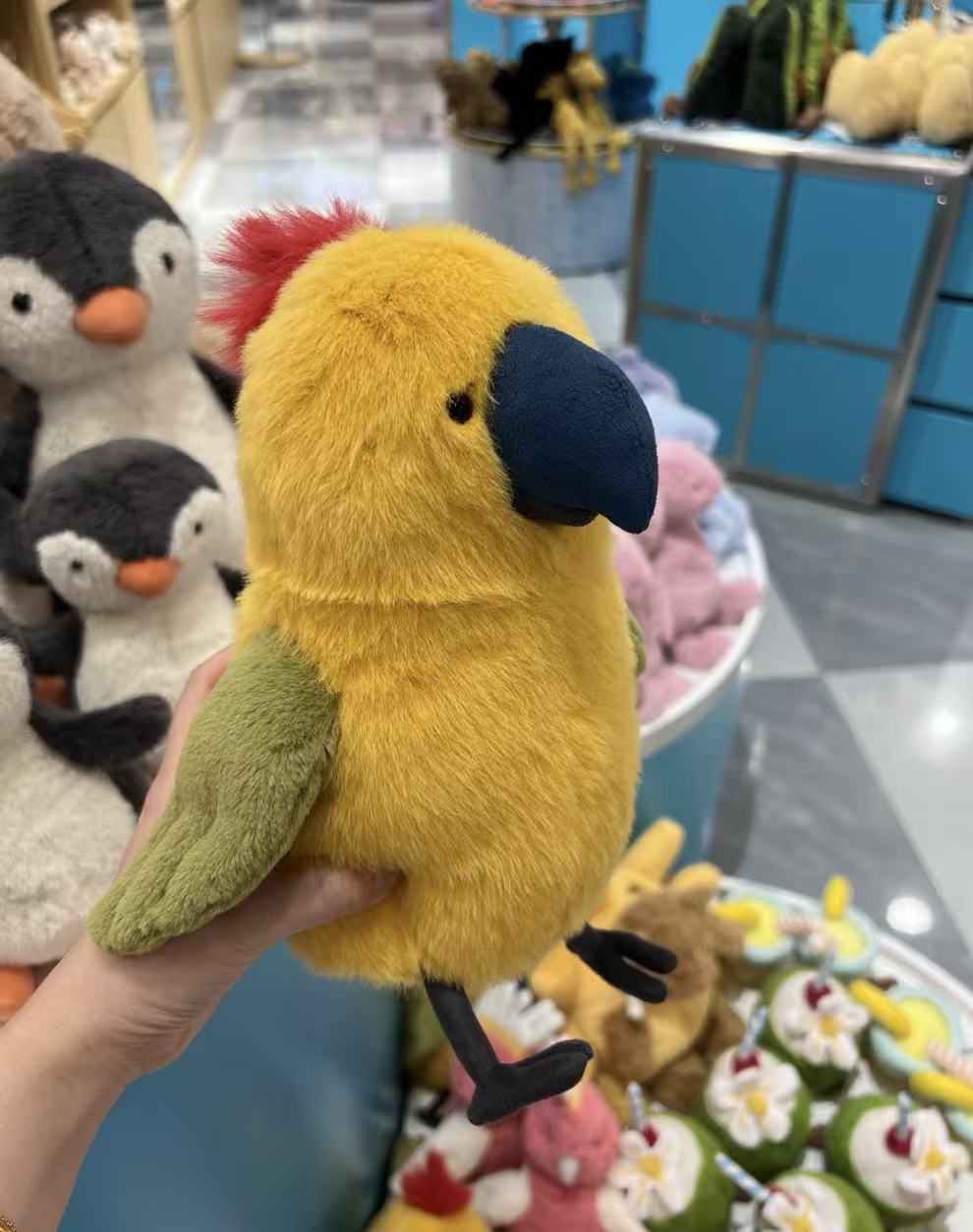 Jellycat Lush Budgeby Parrot Plush