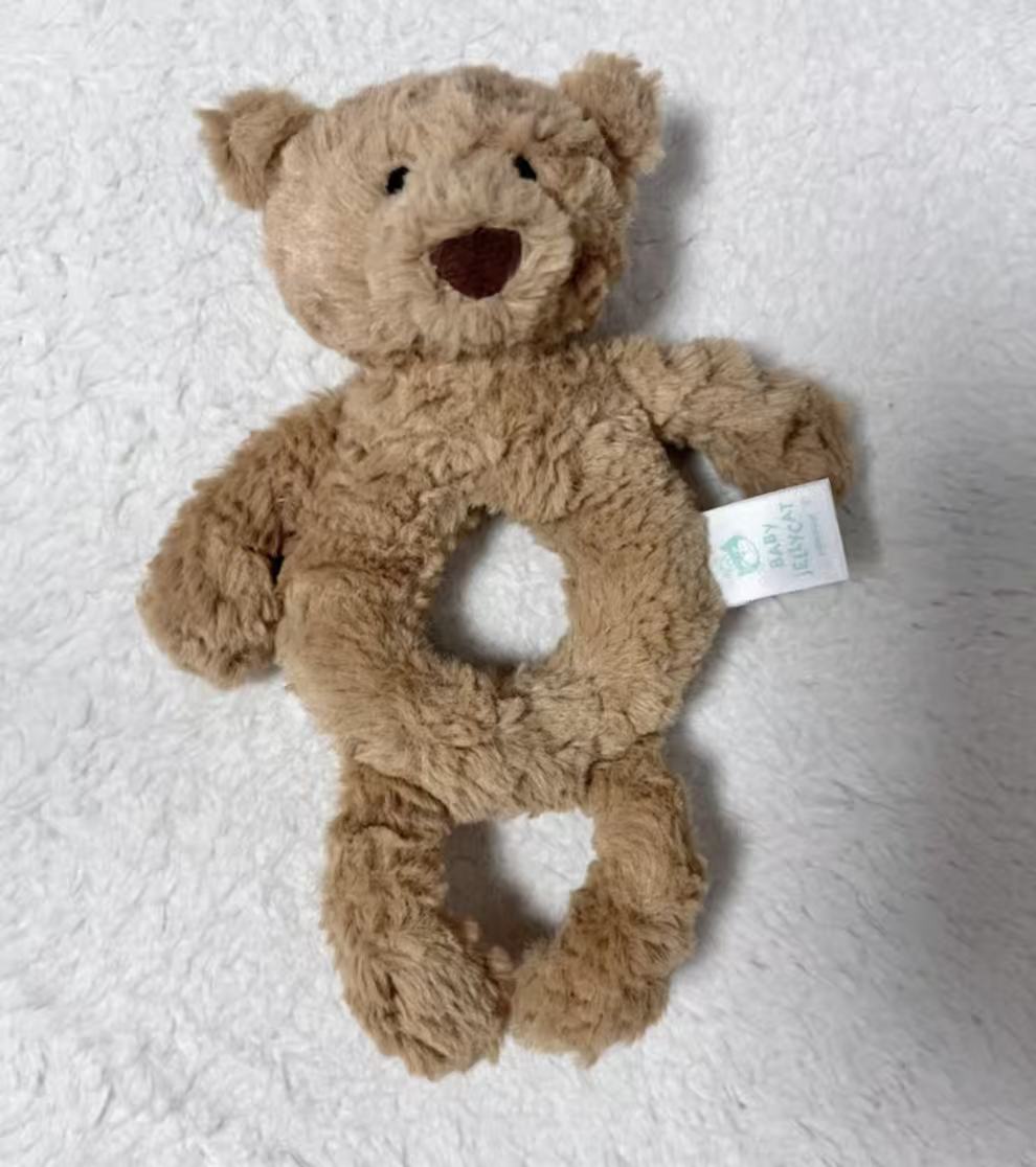 Bartholomew Bear Ring Rattle