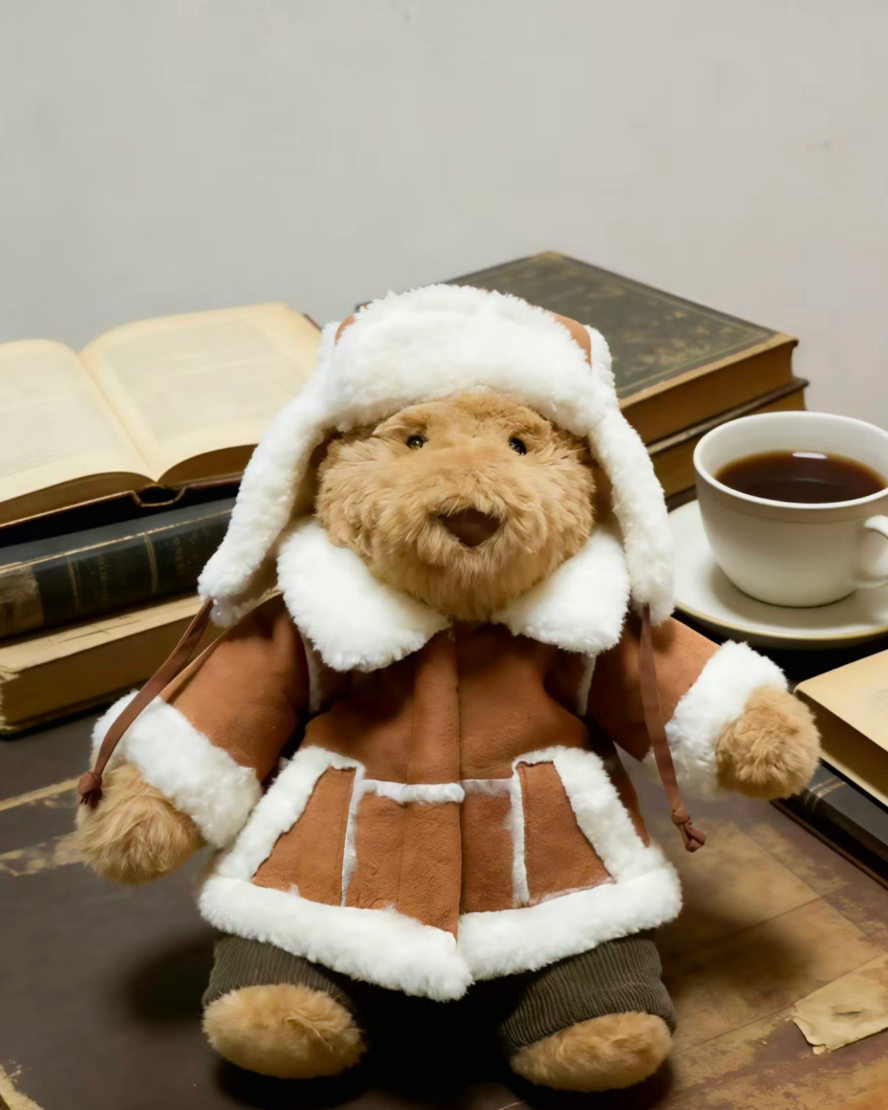 Jellycat Los Angeles Ski Club Limited Edition Bartholomew Bear Alpine Outfit